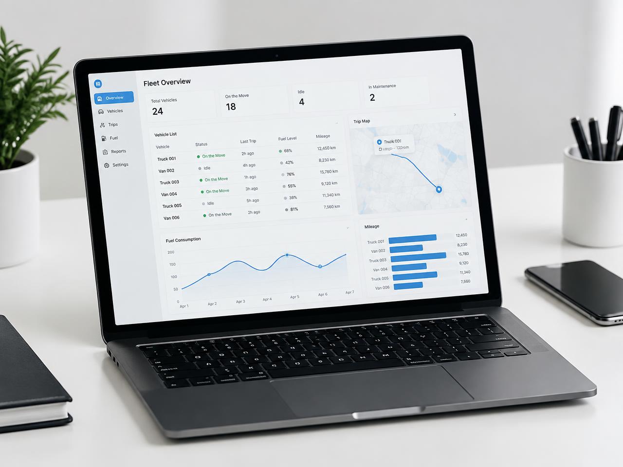 Fleet & Fuel Monitoring System